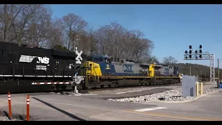 Railfanning the CNO&TP South of Lexington KY, in 4K