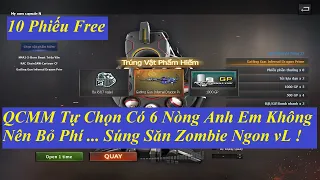 Cách Quay Súng Gatling Gun - 6 Nòng Xanh Đi Săn Zombie. Đột Kích - Crossfire | EXP TinVu