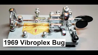 I Learned How to use a Bug!  🔥 1969 Vibroplex Original Standard 🔥 Left-Hand Model