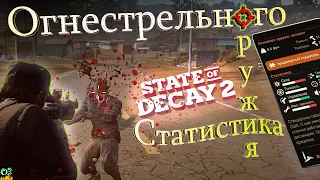 Статистика огнестрельного оружия | State of Decay 2 | Гайд по оружию