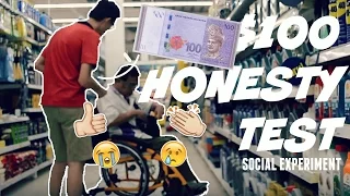 $100 Honesty Test [Social Experiment]