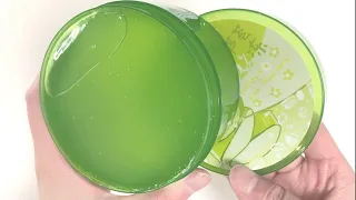 A jar of stinky honey aloe vera jelly 😱😱★ ASMR ★【Luna Slime】