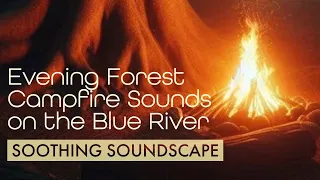 Soothing ‘Campfire In a Forest Next to the Blue River’ Soundscape