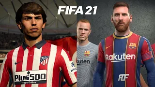 FIFA 21 : Atlético Madrid vs Barcelona - Ultra Realistic Graphic PS5