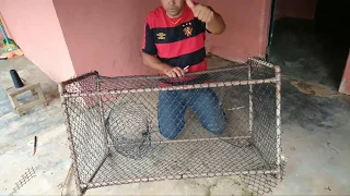 MELHOR ARMADILHA PARA PEIXE FÁCIL BARATO E RÁPIDO DE FAZER