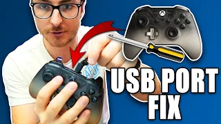 XBOX ONE Controller Disconnects All The Time - Micro USB Port Fix