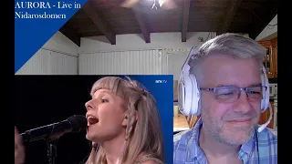 AURORA - Live in Nidarosdomen - Reaction - Her angelic voice in a cathedral!