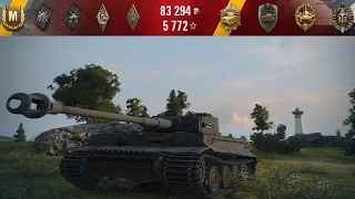 World Of Tanks Tiger I 12 Kills 5.4k Damage