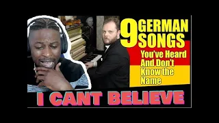 9 German Songs You've Heard and Don't Know The Name REACTION