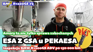 ESA z GSa u PKSa. Amory to nie tylko sprawa zakochanych | Inspekcja BMW R1200GS po 150 tys km #5