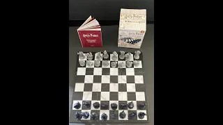 Running Press Harry Potter Wizard Chess set RP minis