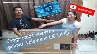 Compramos nuestro primer televisor | LG UHD AI Thinq 43UQ80 43 Pulgadas