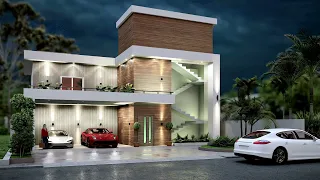 Sketchup 3D Modeling | Exterior Design | Time-lapse | Final Render | BuildSpace Designer's