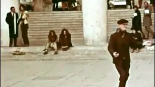 Do you spot Jim Morrison or Pamela Courson  in this Paris Footage from 1971?