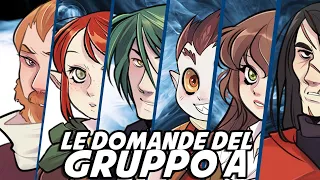 LE DOMANDE DEL GRUPPO A (D&D | LUXASTRA's Lullaby S1,S2,S3) - 𝐓𝐞𝐚𝐩𝐨𝐭𝐂𝐚𝐬𝐭