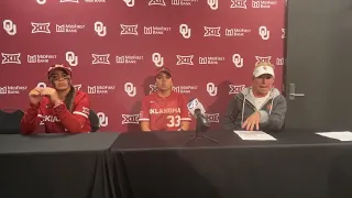 Postgame interview: OU softball coach Patty Gasso | May 5, 2024