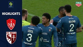 STADE BRESTOIS 29 - FC METZ (2 - 4) - Highlights - (SB29 - FCM) / 2020-2021