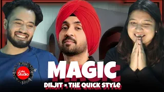 Coke Studio Bharat | MAGIC | Diljit Dosanjh x The Quickstyle | Reaction