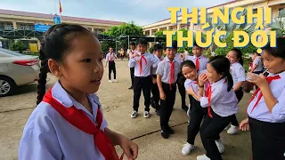 VLOG Đi thi nghi thức gặp trời mưa/kỳ kỳ tv & Family