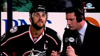 Advice from 2-year-old daughter spurs Blue Jackets' Nick Foligno to hat trick