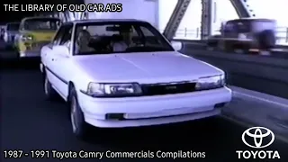 1987 - 1991 Toyota Camry Commercials Compilations (Part 2)