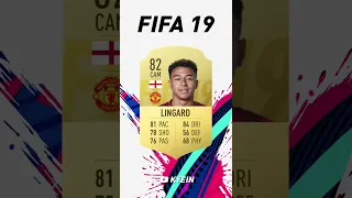 Jesse Lingard - FIFA Evolution (FIFA 14 - FIFA 22)