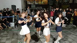 20220813 hongdae busking 홍대 미녀댄스팀 #레이디비(Lady B) 버스킹 10 - Lovesick Girls _ BLACKPINK