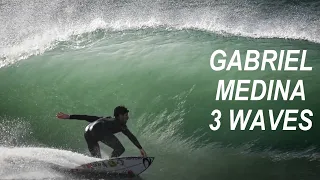 Gabriel Medina - 3 waves