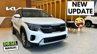 2024 Updated Kia Seltos Facelift Diesel Manual | Better than CRETA ?? Base Model Review