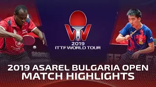 Aruna Quadri vs Ma Te | 2019 ITTF Bulgaria Open Highlights (R32)