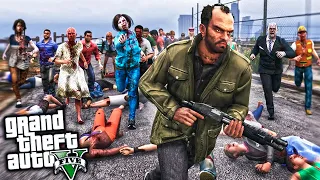 HORDA de +100 ZOMBIES!! GTA 5 ZOMBIES #3 Grand Theft Auto V - The Last Survivor