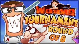 BEST GAME EVER - Worms W.M.D. Tournament! (Quarterfinals - 1) (My Round)