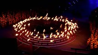 Olympic Flame Extinguished-London 2012 Closing Ceremony