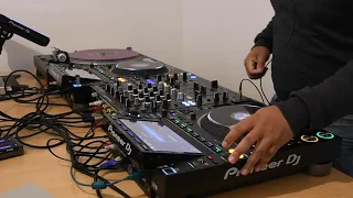 Old school hip hop routine on CDJ 3000