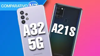 Samsung Galaxy A32 5G VS Samsung Galaxy A21S | Comparativo