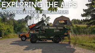 Exploring The Swiss Alps In Our Defender 110 Camper | Expedition Rove