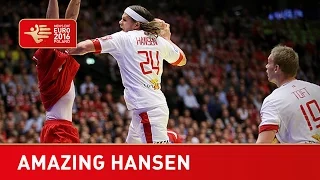 Amazing spin goal! Denmark's Mikkel Hansen defies physics with this shot