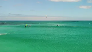 Drone footage - Scarborough, South Africa - windsurfing