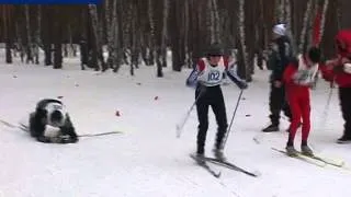 неудачный старт лыжн гонки