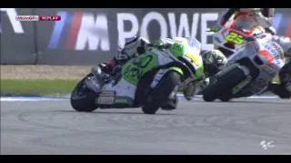 2014 MotoGP Indy FP Bautista highside