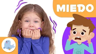 El MIEDO para niños 😱 ¿Qué es el miedo? 😰 Emociones para niños