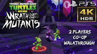 [2 Players Co-op] TMNT Arcade Wrath of the Mutants Full Walkthrough
