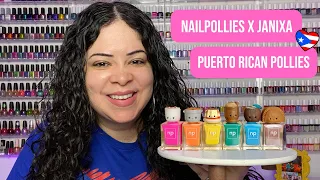 Nailpollies x Janixa - Puerto Rican Pollies Collection - Janixa - Nail Lacquer Therapy