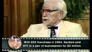 Colonel Sanders KFC Starts Business at 66 - When will you get started ?
