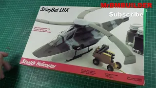 Testors StingBat 1/48 Stealth Helicopter