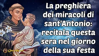 La preghiera dei miracoli di sant'Antonio: recitala questa sera nel giorno della sua festa