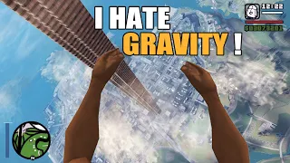 Jumping Off The Tallest Building in First Person in GTA San Andreas