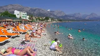 Beach of Kemer in Antalya Türkiye