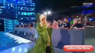 WWE Charlotte and Becky Lynch Vs Lana and Tamina - WWE SmackDown Live