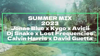 Summer Mix 2023  with Jonas Blue Kygo Avicii Dj Snake  Lost Frequencies Calvin Harris David Guetta